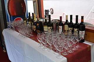 Oslava narozenin na lodi